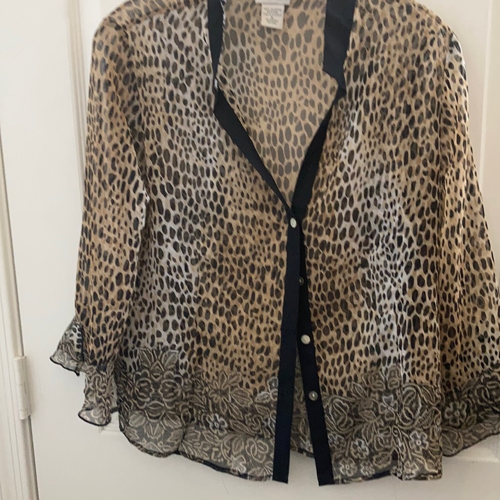 FINAL MARKDOWN Ladies’ Sheer Nicola blouse (S)